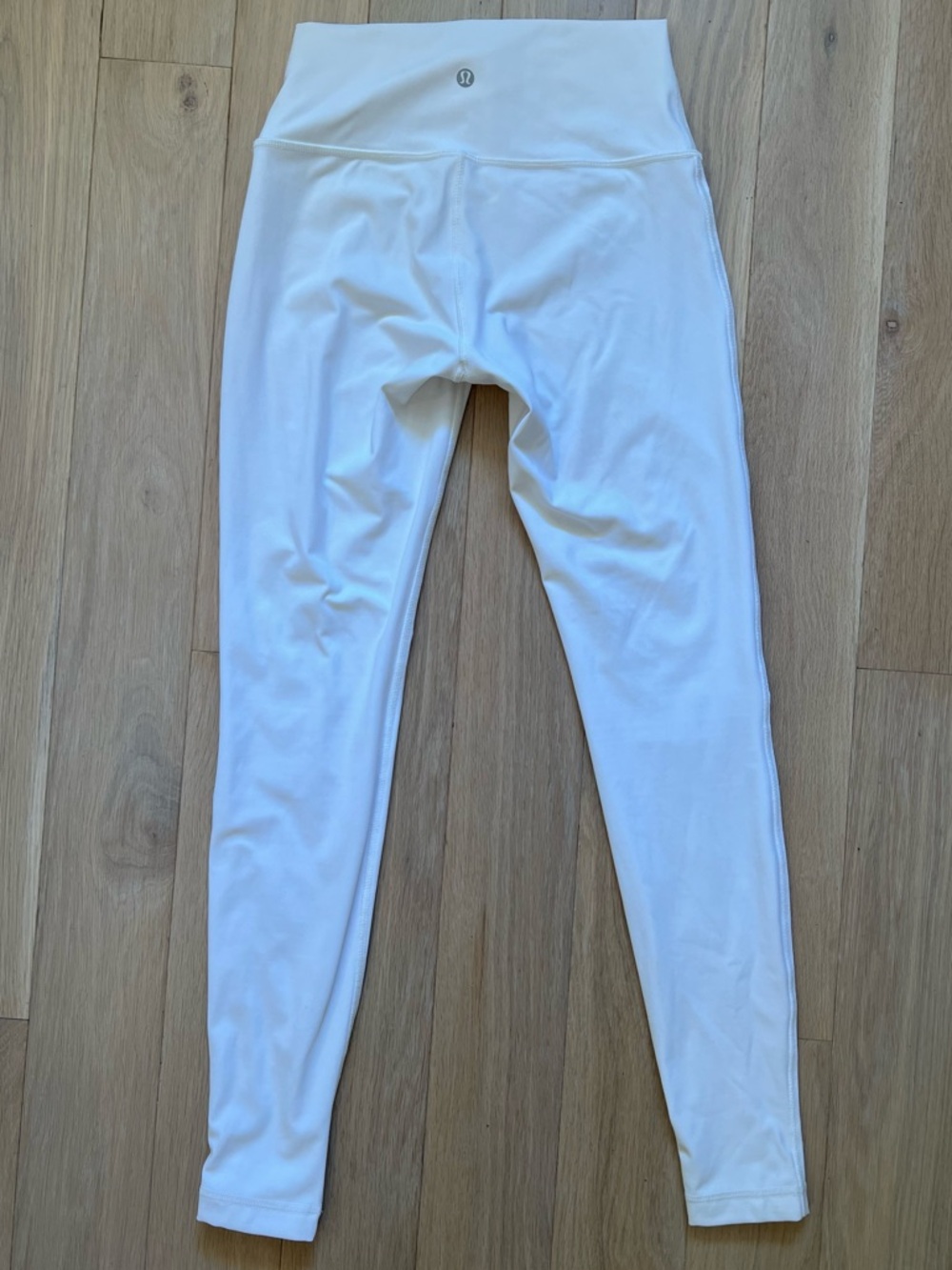 White Lululemon High-Rise Leggings Size 6 Small - Picture 5 of 12